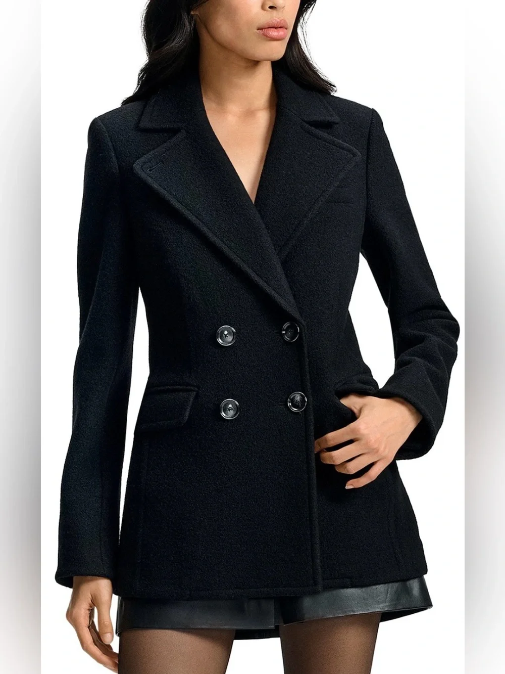 Veronica Beard Duran Wool Coat - Picture 1 of 6